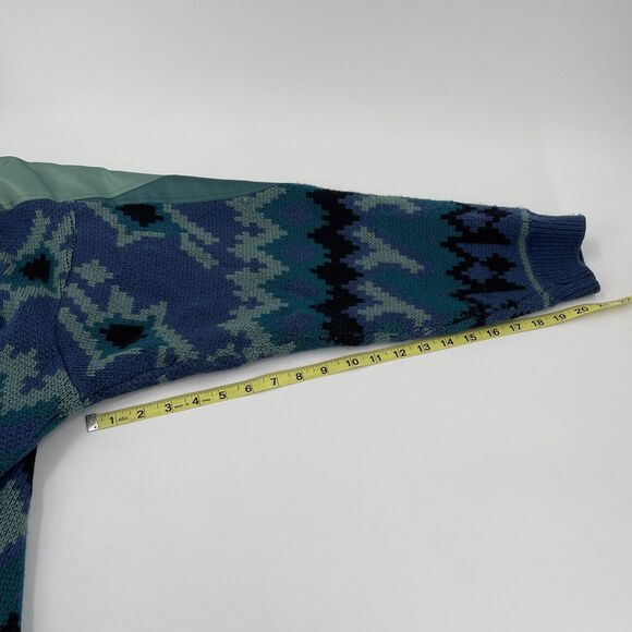 Vintage Spyder Wind Stopper Wool Sweater Pullover Men's XL Made in Hong Kong - Picture 5 of 6